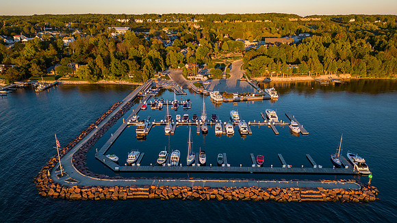 Egg Harbor Marina Golden Hour-1