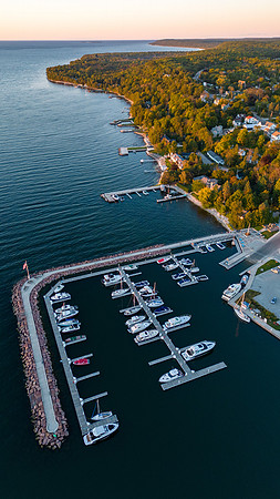 Egg Harbor Marina Golden Hour-7