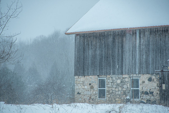 02-14-2021-Dan Eggert-Old Barn snow covered streets-2