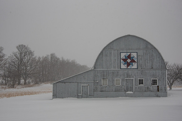 02-14-2021-Dan Eggert-Old Barn snow covered streets-9