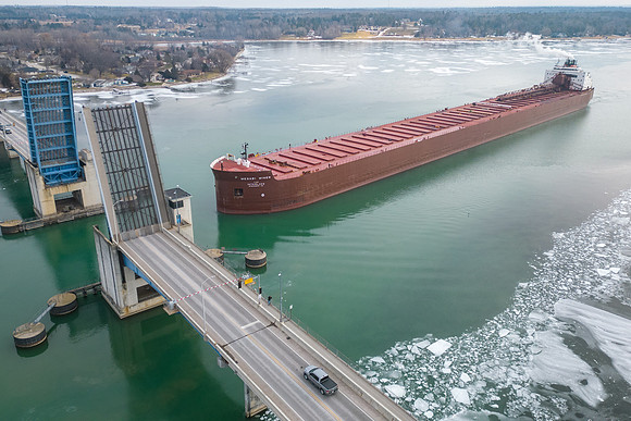 Winter Arrival 2023 Mesabi Miner Sturgeon Bay-9