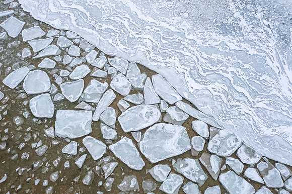 Europe Bay Beach Ice-5