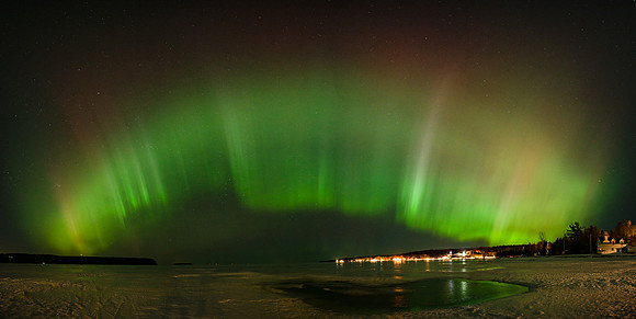 Northern Lights over Door County-35