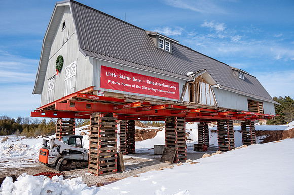 Little Sister Barn Move to Final Place-403