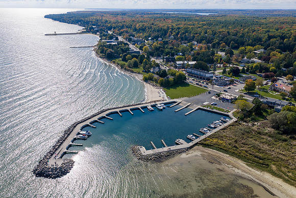 Baileys Harbor Drone Autumn-151-HDR