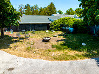 Blue Bear Courtyard Before
