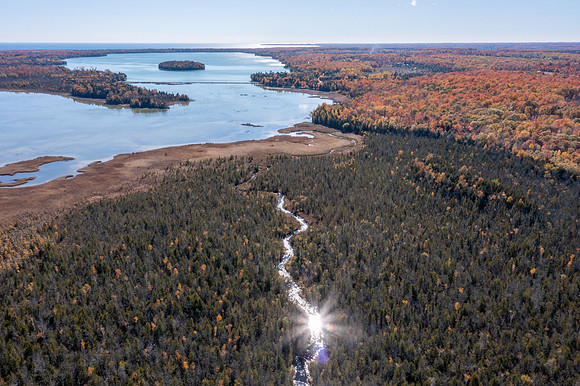 DCLT Kangaroo Lake Preserve Fall Drone 2022 Dan Eggert-9
