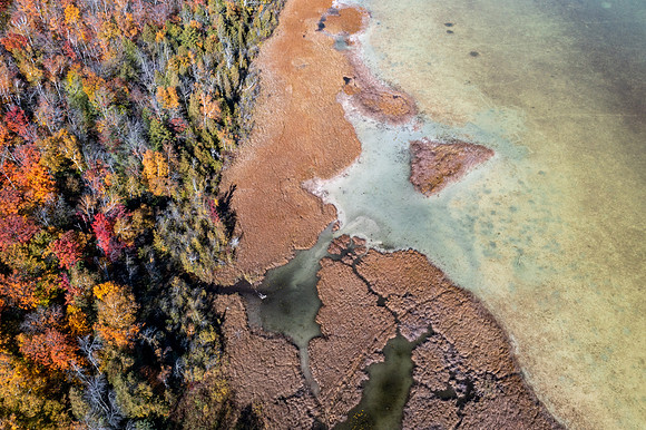 DCLT Kangaroo Lake Preserve Fall Drone 2022 Dan Eggert-3