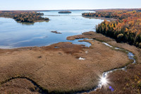 DCLT Kangaroo Lake Preserve Fall Drone 2022 Dan Eggert-14