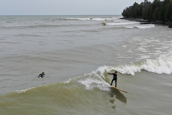 Cave Point Surfing-56