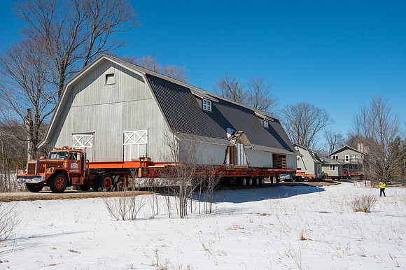 Little Sister Buildings and Barn Move Day-127