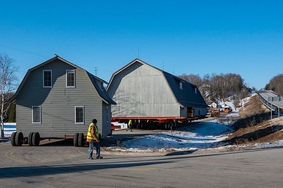 Little Sister Buildings and Barn Move Day-39