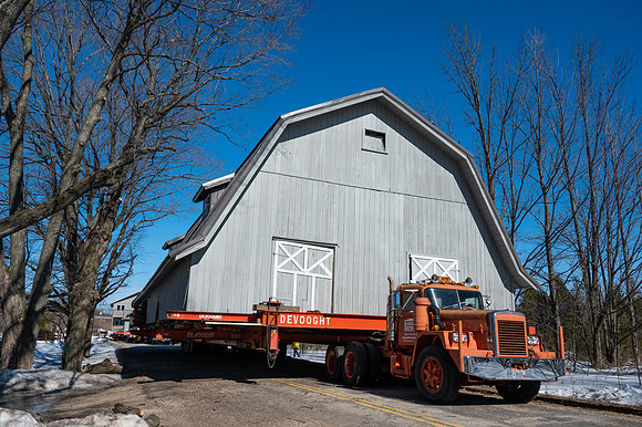 Little Sister Buildings and Barn Move Day-96