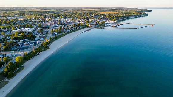 Algoma Sunset Calm Cloudless-3