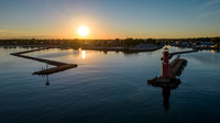 Algoma Sunset Calm Cloudless-5