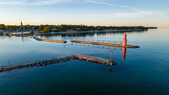 Algoma Sunset Calm Cloudless-8