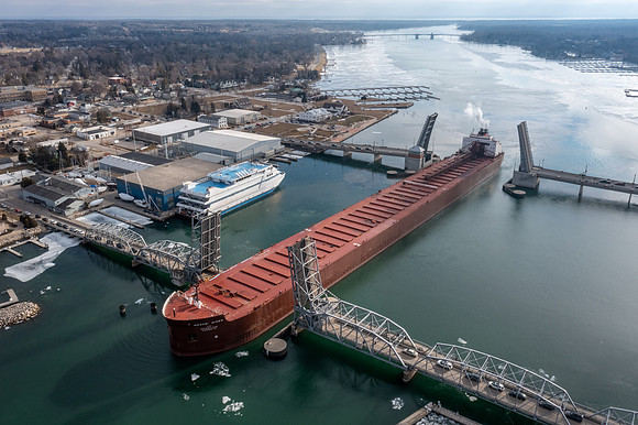 Winter Arrival 2023 Mesabi Miner Sturgeon Bay-21