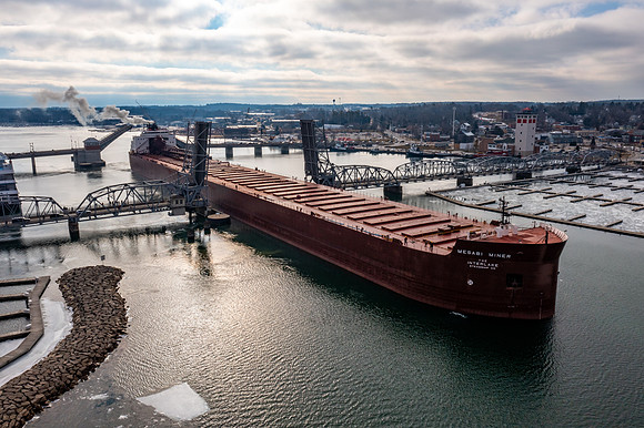 Winter Arrival 2023 Mesabi Miner Sturgeon Bay-24