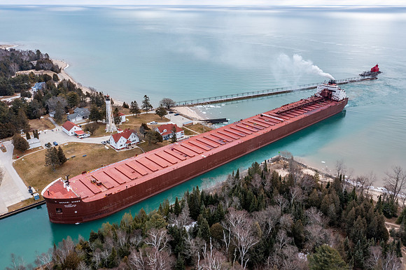 Winter Arrival 2023 Mesabi Miner Sturgeon Bay-5