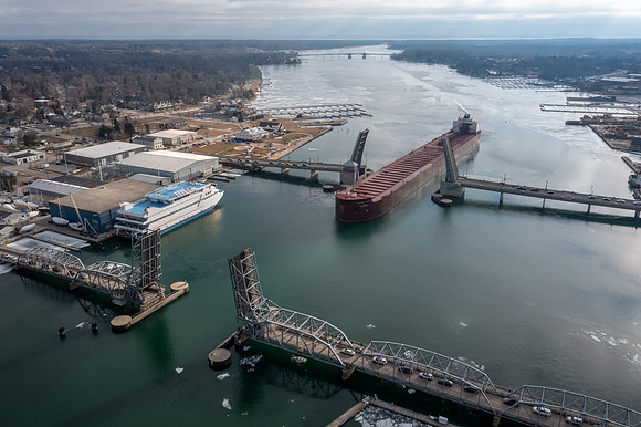 Winter Arrival 2023 Mesabi Miner Sturgeon Bay-16