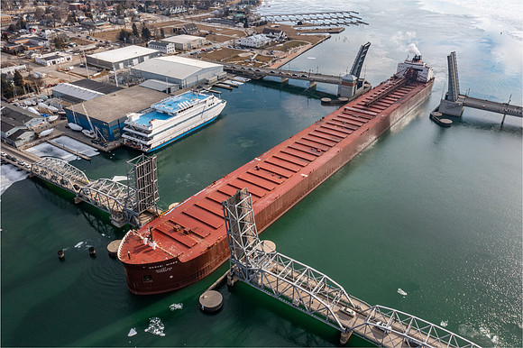 Winter Arrival 2023 Mesabi Miner Sturgeon Bay-20