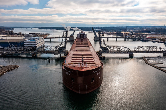 Winter Arrival 2023 Mesabi Miner Sturgeon Bay-23