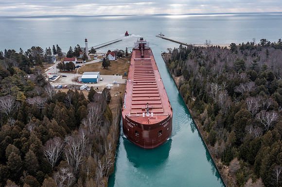 Winter Arrival 2023 Mesabi Miner Sturgeon Bay-6