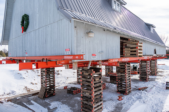 Little Sister Barn Move to Final Place-407