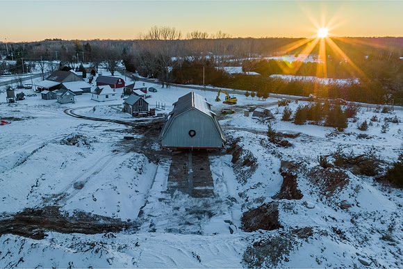 Little Sister Barn Move to Final Place-199