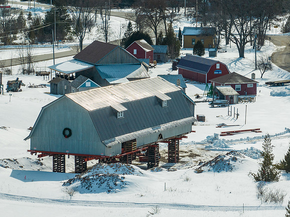 Little Sister Barn Move to Final Place-388