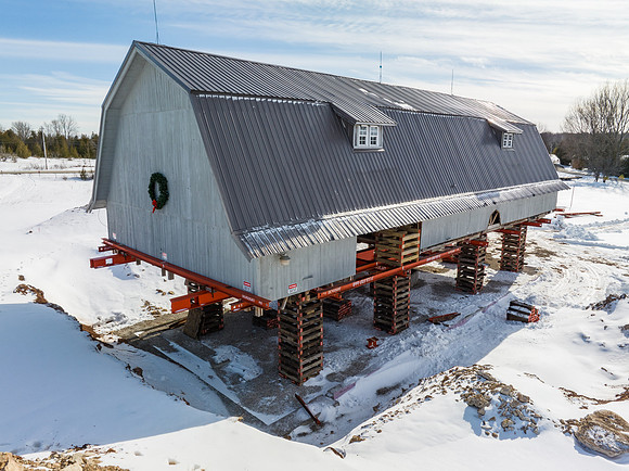 Little Sister Barn Move to Final Place-387