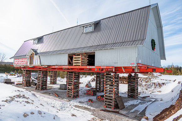 Little Sister Barn Move to Final Place-404