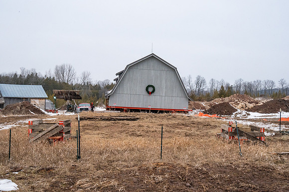 Little Sister Barn Move to Final Place-122