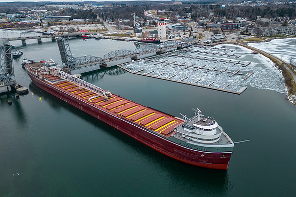 Wilfred Sykes Sturgeon Bay Winter Arrival 2023-43