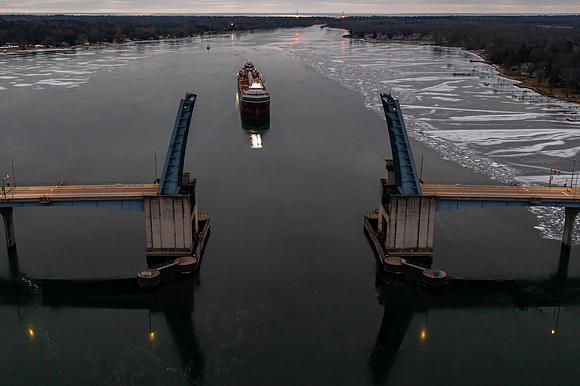 Wilfred Sykes Sturgeon Bay Winter Arrival 2023-6
