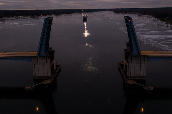 Wilfred Sykes Sturgeon Bay Winter Arrival 2023-1