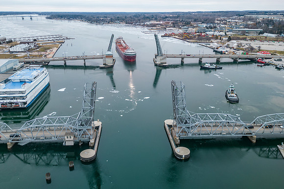 Wilfred Sykes Sturgeon Bay Winter Arrival 2023-22
