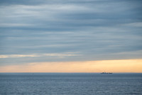 Mobile Bay Orange Rain Clouds-4