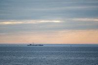 Mobile Bay Orange Rain Clouds-1