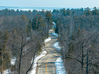 Winding Road to Northport Snow-11