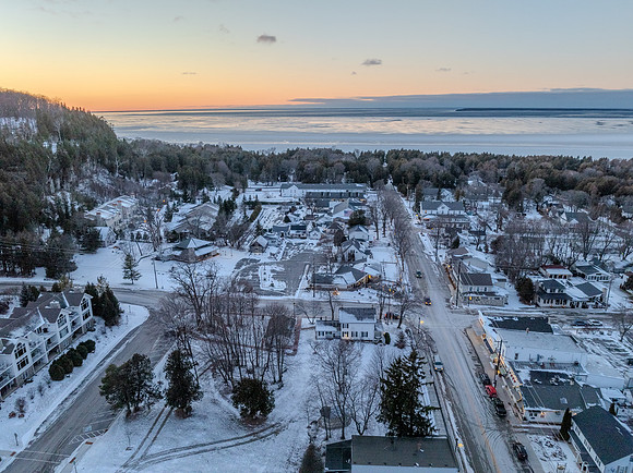 Fish Creek Dusk Winter Drone-66-HDR