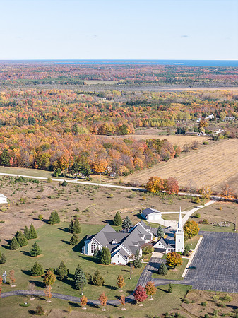 Sunday Fine Fall Drone-982