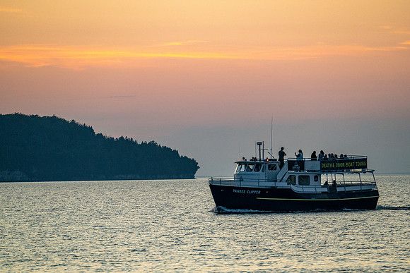 Gills Rock Sunsetting-76