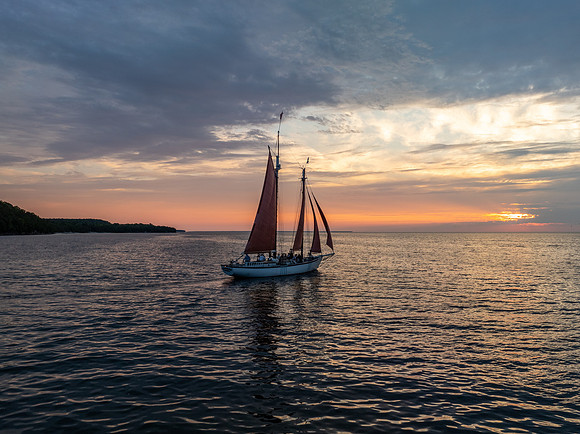 Sunset Sailboats-1-HDR