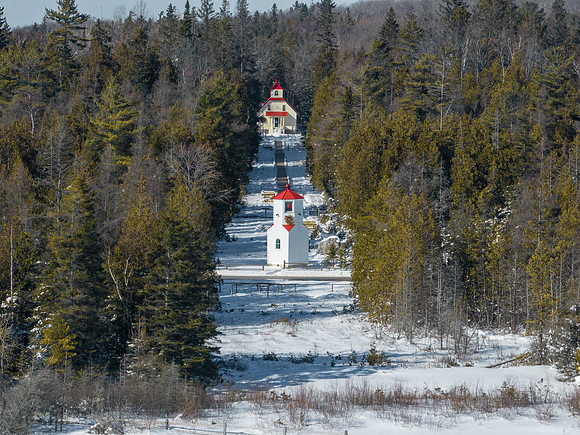 Baileys Harbor Range Lights-3