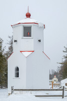 Baileys Harbor Range Light Winter-1