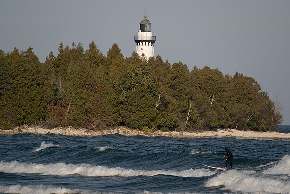 Cana Island Surfing after sunset-1