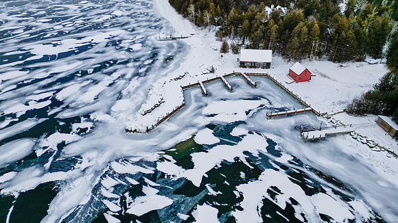 Ellison Bay New Snow-2