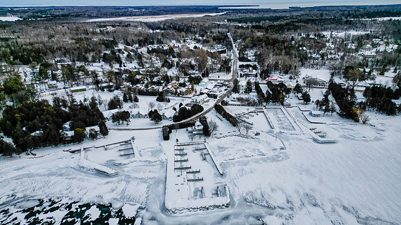 Ellison Bay New Snow-22