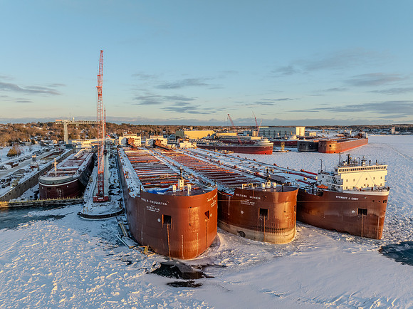 Shipyard at Sunset-1-HDR